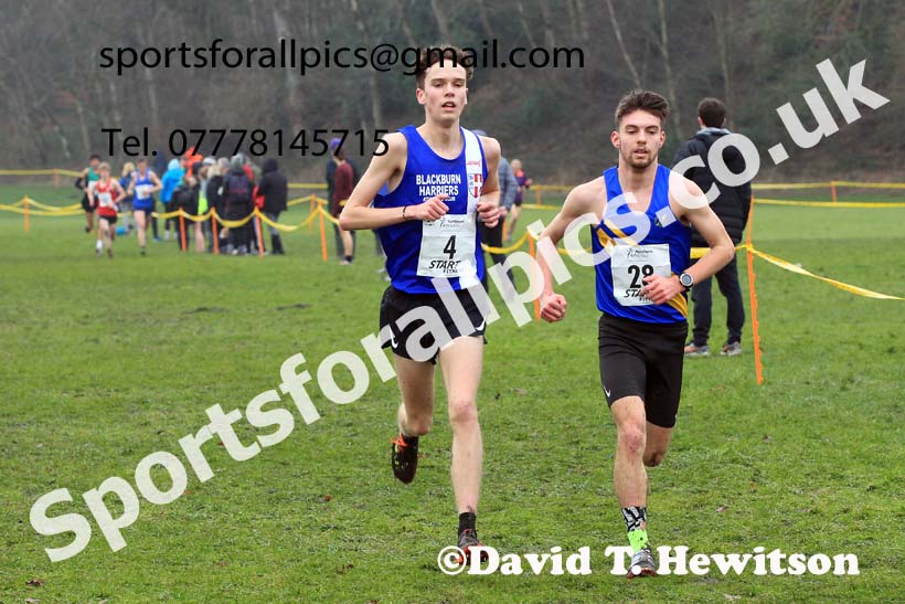 Junior Mens 2023 Northern Cross Country Champs., Witton Park, Blackburn. Photo: David T. Hewitson/Sports for All Pics